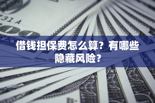 北京借钱担保费怎么算？有哪些隐藏风险？