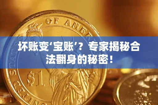 北京坏账变‘宝账’？专家揭秘合法翻身的秘密！