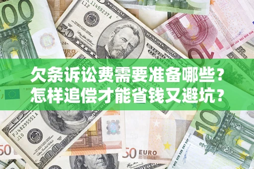 北京欠条诉讼费需要准备哪些？怎样追偿才能省钱又避坑？
