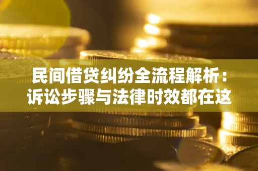 北京民间借贷纠纷全流程解析：诉讼步骤与法律时效都在这儿了