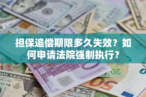 北京担保追偿期限多久失效？如何申请法院强制执行？