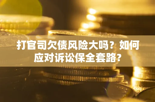北京打官司欠债风险大吗？如何应对诉讼保全套路？